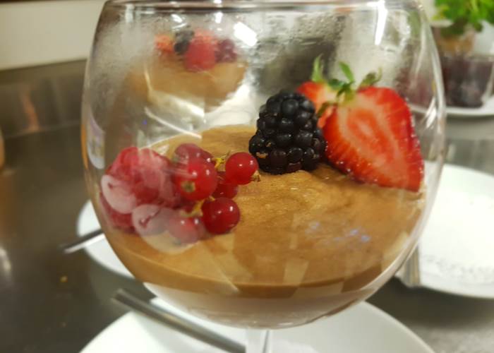 dessert mousse au chocolat le Ranch des Lacs
