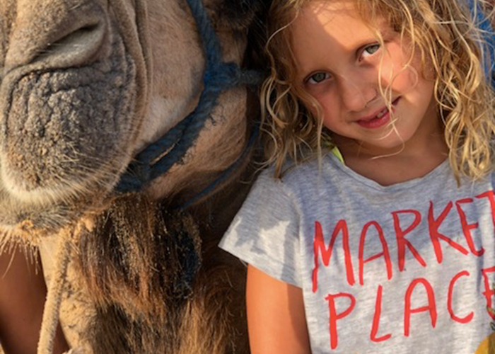 rias Baoussala - balade a dromadaire plage de Sidi Kaouki