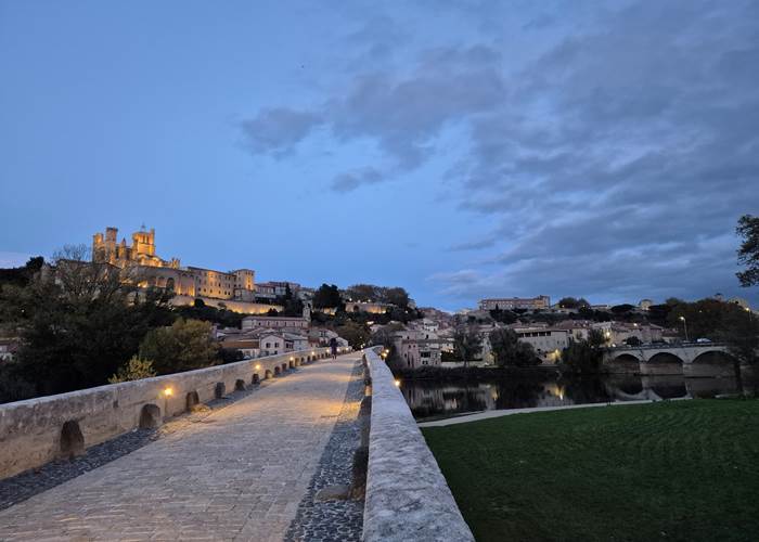 Sur le Pont Vieux Béziers