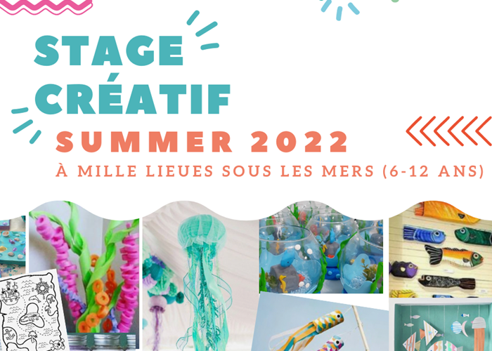 [Stage Summer 2022]   Les ateliers créatifs à Mons