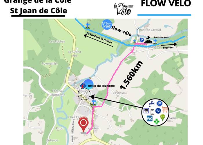 Carte d'accès - Grange de la Côle