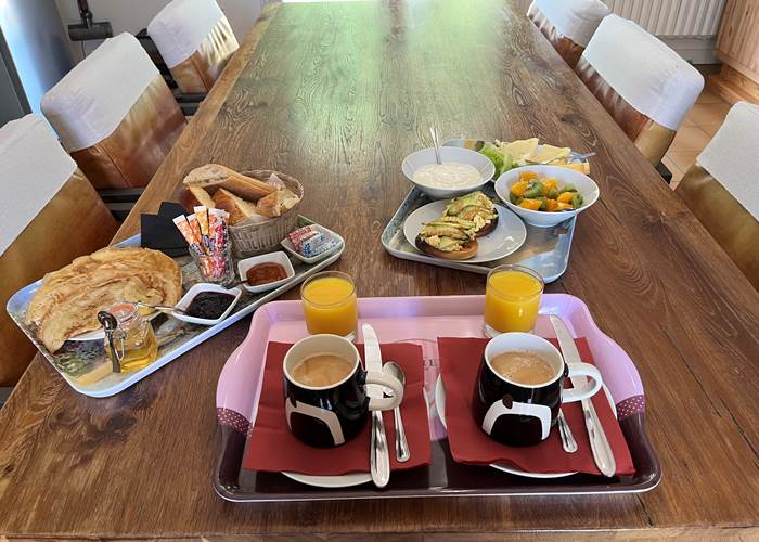 Petit déjeuner gourmand