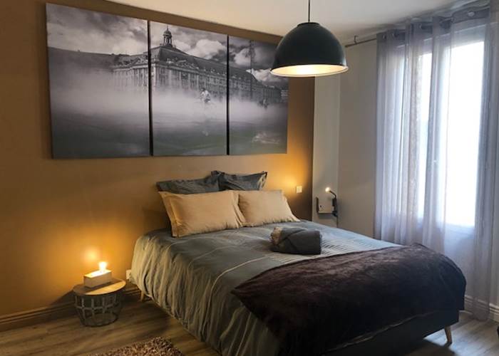 Nid Cosy Bordeaux - Chambre INDUS, Miroir d'Ô