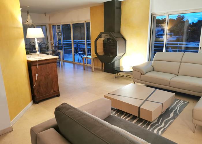 amazing south france riviera villa large double living room with fireplace