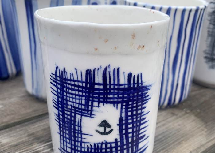 Week-end céramique - tasse/mug peint à la main