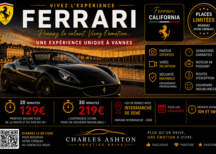 location Ferrari Vannes