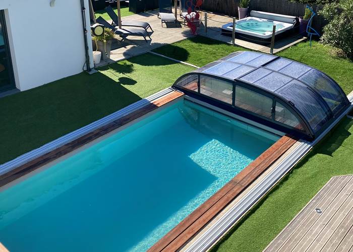 Abri piscine villa charles ashton