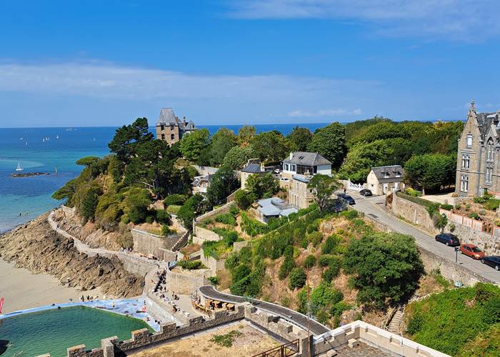 Clos de la Fontaine Dinard, pointe du Moulinet 800m