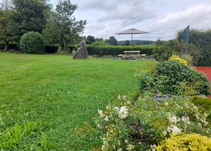 Jardin terrasse ombragée