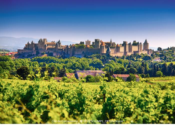 CIté de C arcassonne - Domaine de Lanis Chambres hôtes Castelnau