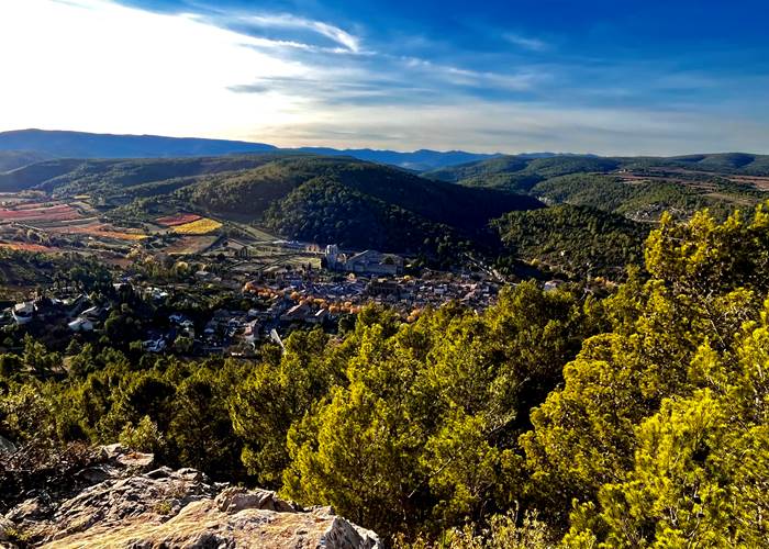 Lagrasse randonnée au roc de la cagalière