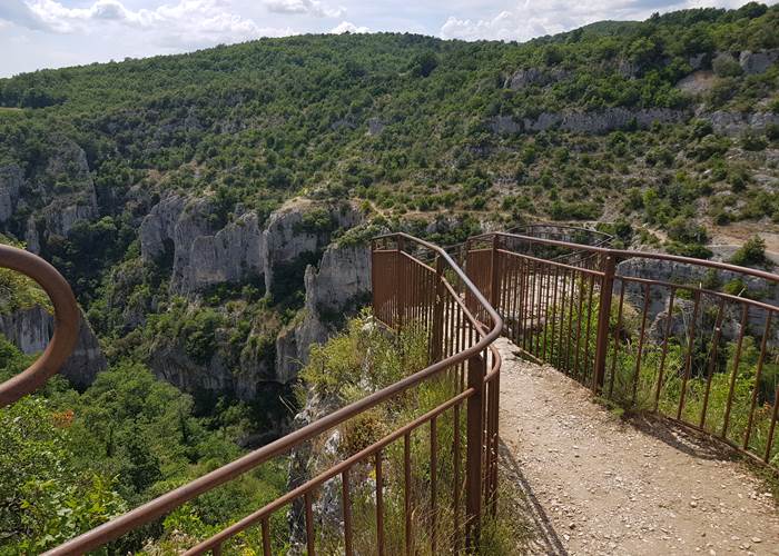 Belvédère des gorges d'Oppedette
