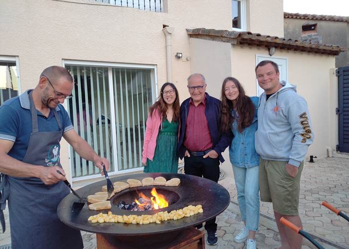 Moment convivial à Le Coq du Nord -Mailhac