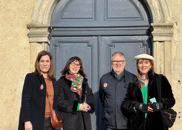 Hélène Parisot, Sabine Lesur, Eric Scherrer et Alixe Sylvestre