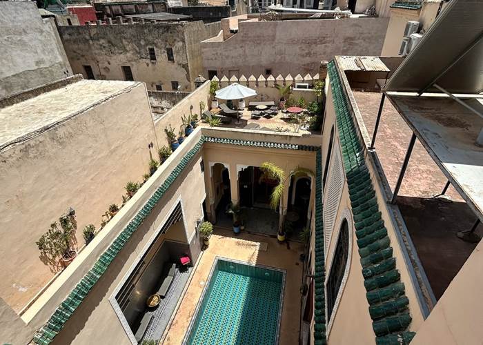 vue de la terrasse