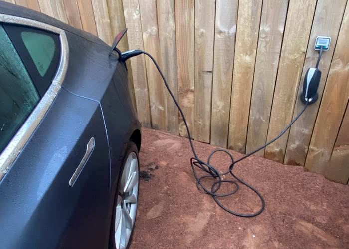 borne de recharge électrique