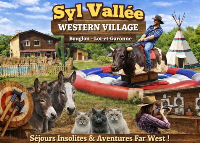 Syl-Vallée Western Village sejour et expérience insolite,  printemps westerns offre special avril