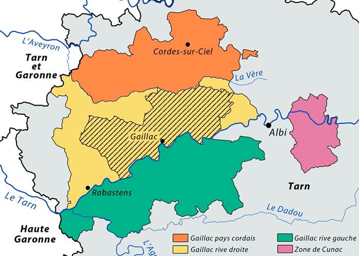 Vignoble AOC Vins de Gaillac - 16 Bis gite Hôtel