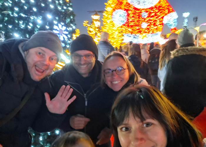 Marchés de Noël avec nos amis
