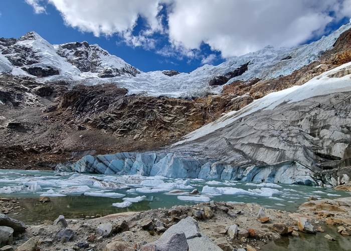 Laguna congelada o Rocotuyoc