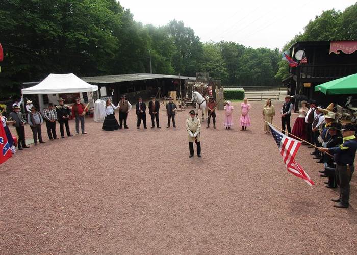 Spectacle western le dimanche de la mi-mai à la mi octobre