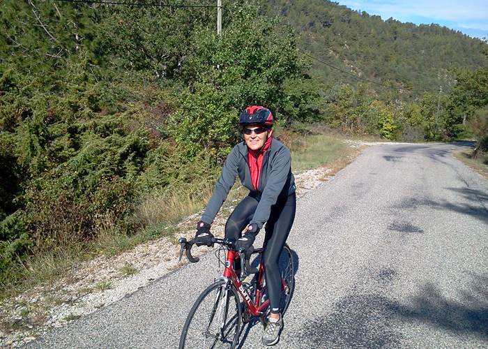Auberge de 30 pas cycliste au féminin