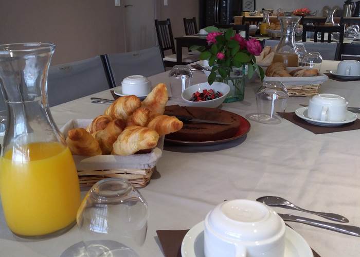 Table du petit déjeuner