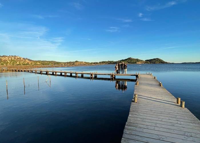 randonnée "sur l'eau" à 30 minutes des gites Corbieres à Peyriac de mer