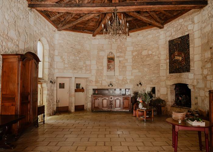Salle de réception de la Vieille Chapelle
