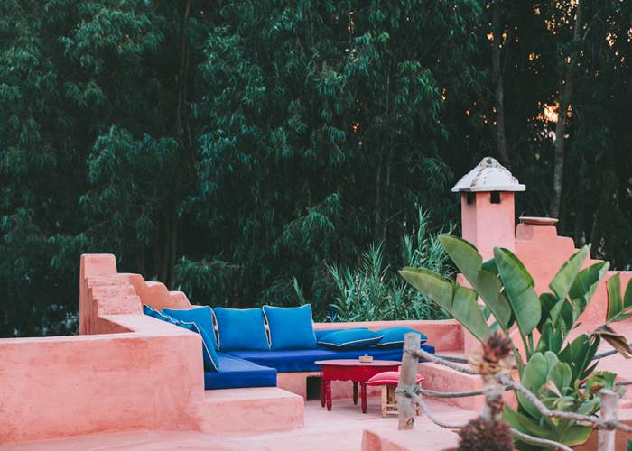 Depuis les toits de la maison...