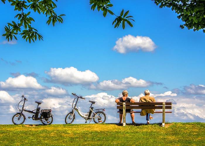 couple vélo