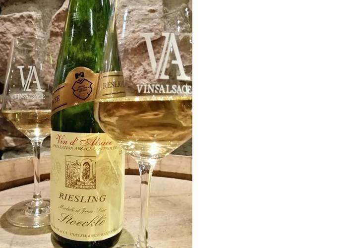 Bouteille de Riesling