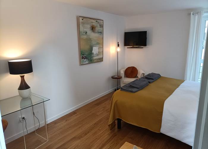 Villa Buffon Angers Chambre Patio 1