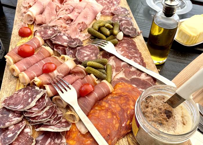 Planche de charcuteries