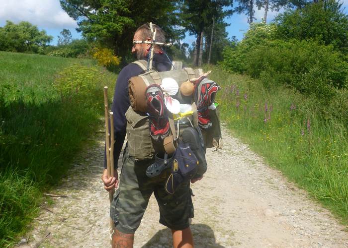 compostelle valise transport ostabat
