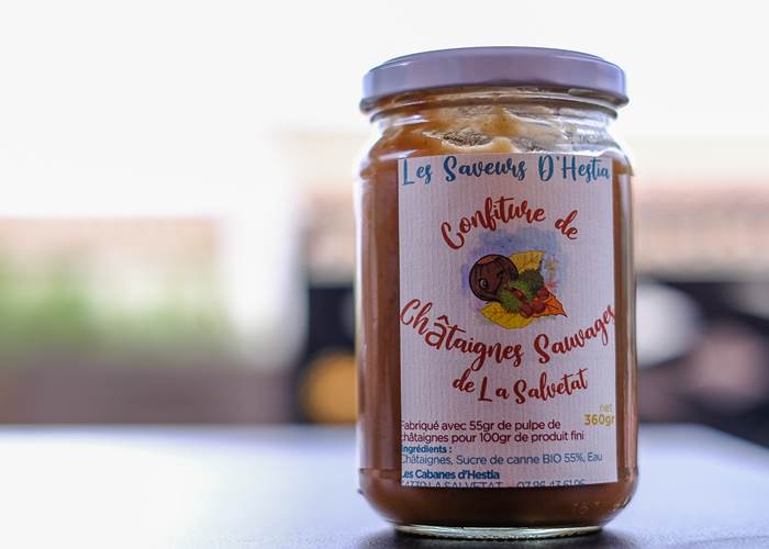 Confiture issue de la chätaigneraie du Domaine-page