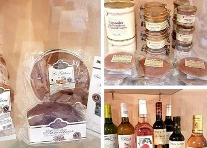 Produits régionaux en vente