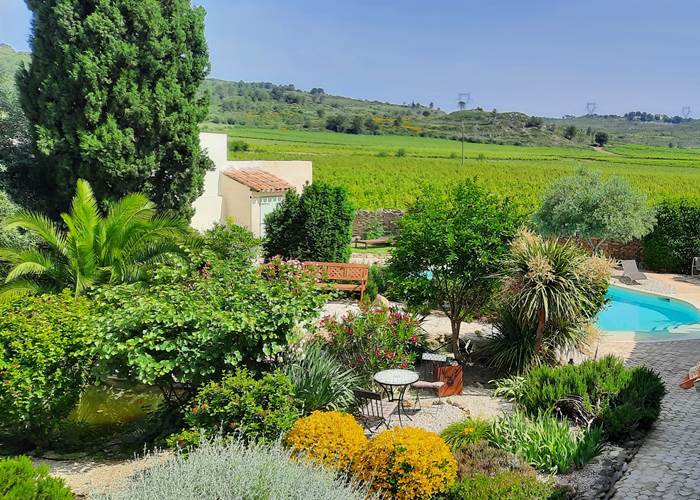 Les extérieurs partagé avec tous nos hôtes