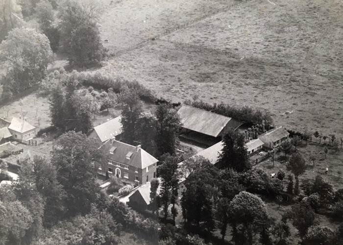 Vue aérienne de notre propriété