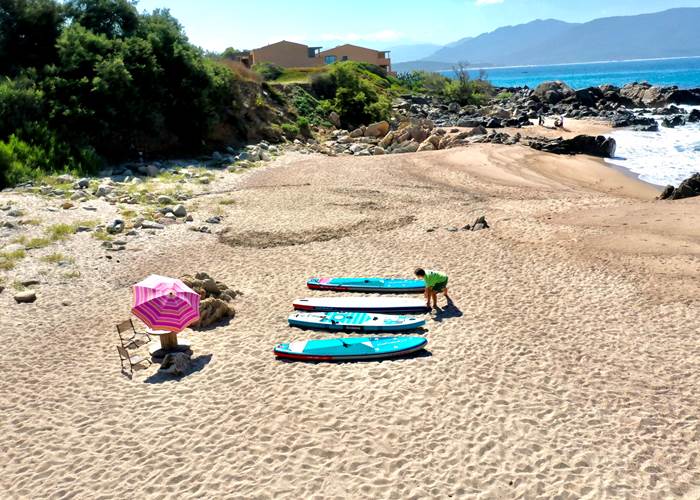 Abbartello kayak paddle Corse