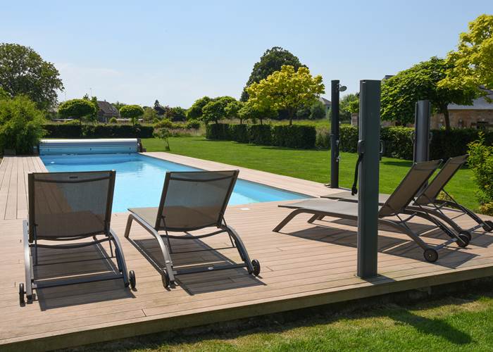 Piscine chauffée de mai à sept