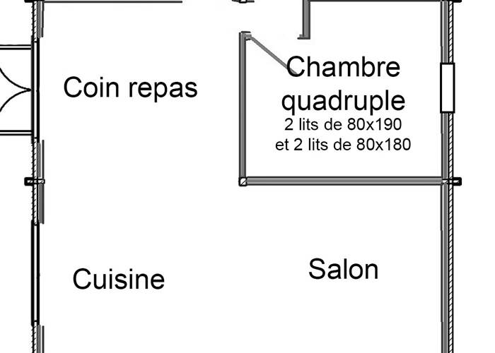 Chalet Komodo - Plan-news