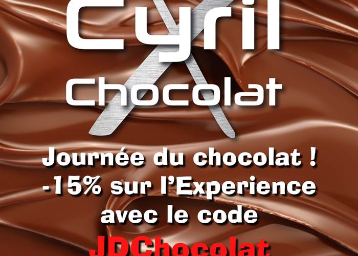 15% pour la journée du chocolat avec le code JDChocolat