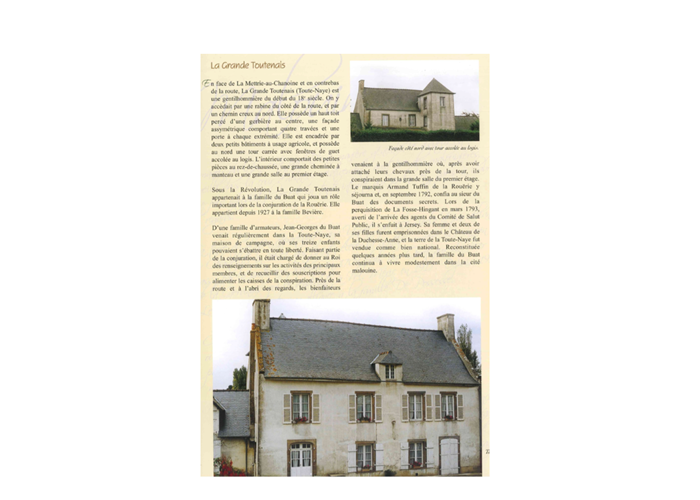 Histoire de notre malouinière avant sa restauration