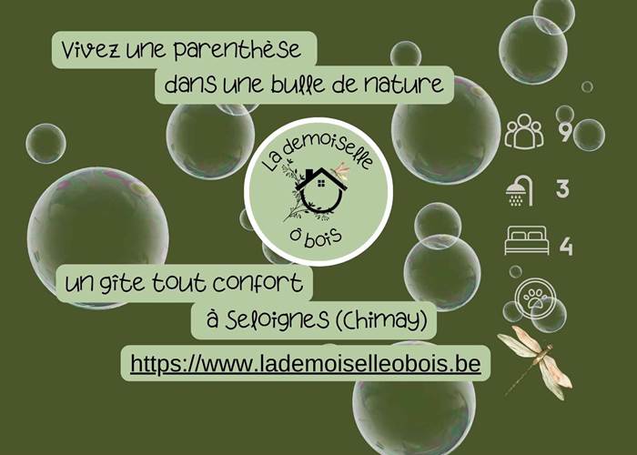 La demoiselle ô bois au cœur du parc ESEM