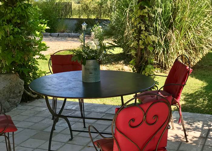 Le patio - Manoir