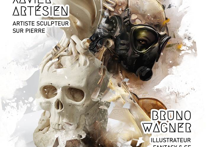 Exposition Onirimse, Yayashin, Bruno Wagner, Xavier Artesien