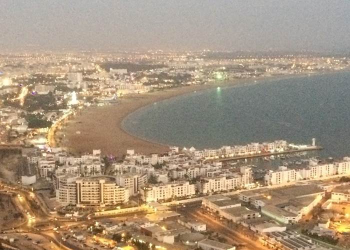Vue magnifique Agadir Oufella