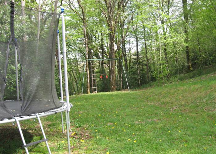 portique, trampoline