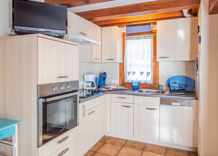 Cuisine équipée du pavillon Muscat